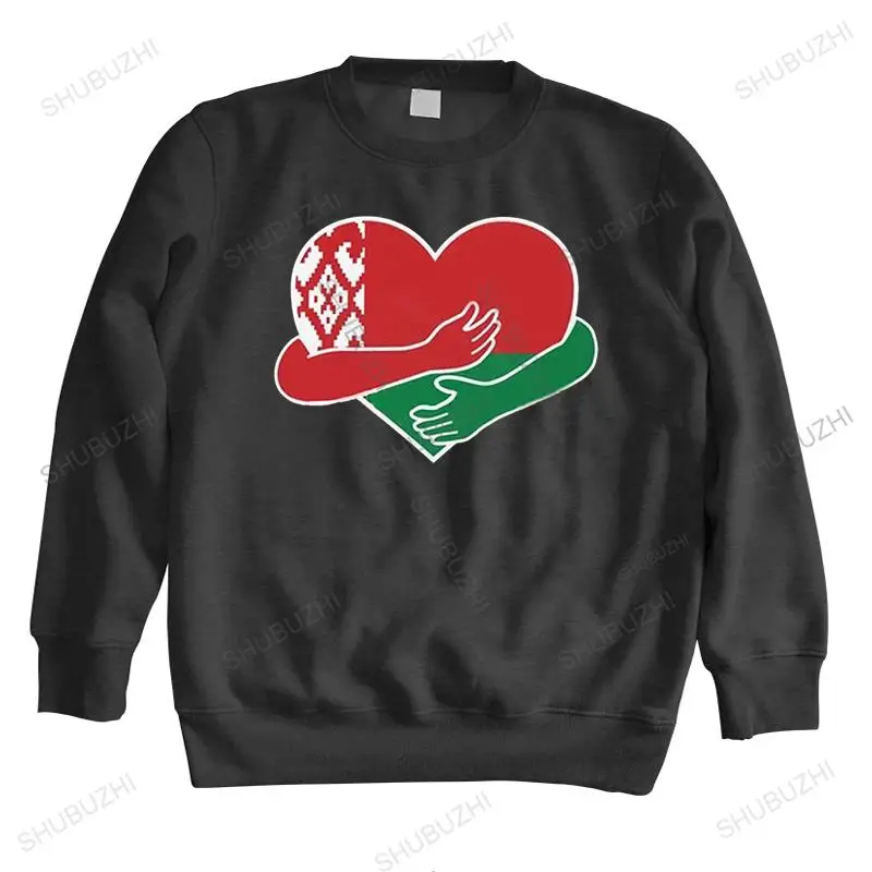 

Belarusian Love Hug Belarus Flag hoodie for Men Pure Cotton Casual sweatshirts Patriotic hoody Novelty sweatshirt Clothes