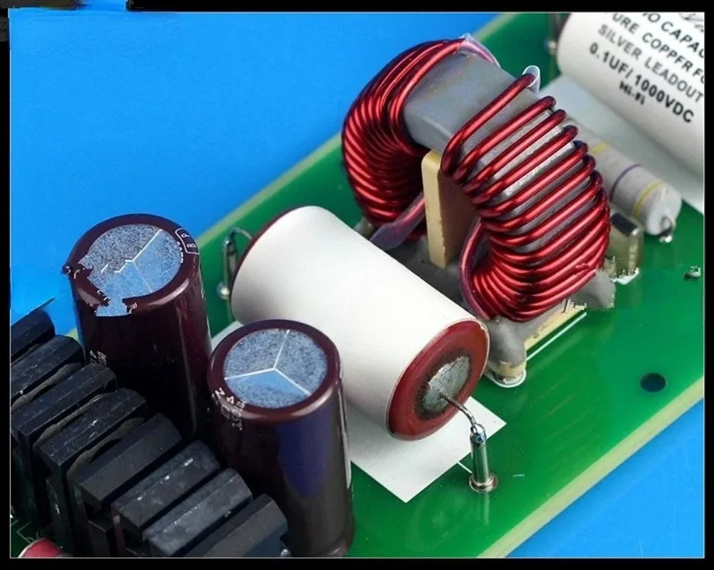 U-K No.6 Oil-Immersed Audio Power Filter 250V 12A, Mains Noise Purifier for HiFi Audio System