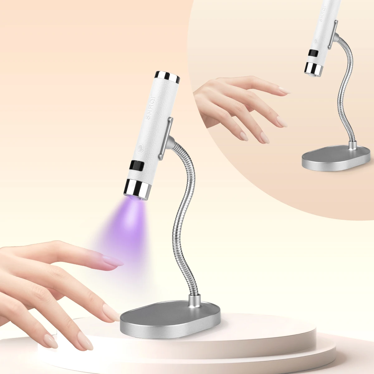 

2025 New Hot-Selling G1 Ai Nail Lamp 1H Cordless Salon Use Fast Curing Nail Art Ai Smart Sensor Mini Nail Dryer Machine