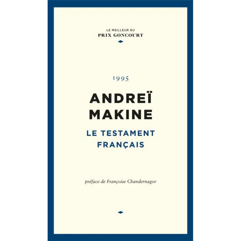 

The French Testament Andrei Makin Le Figaro Eds 9782810509553 Book