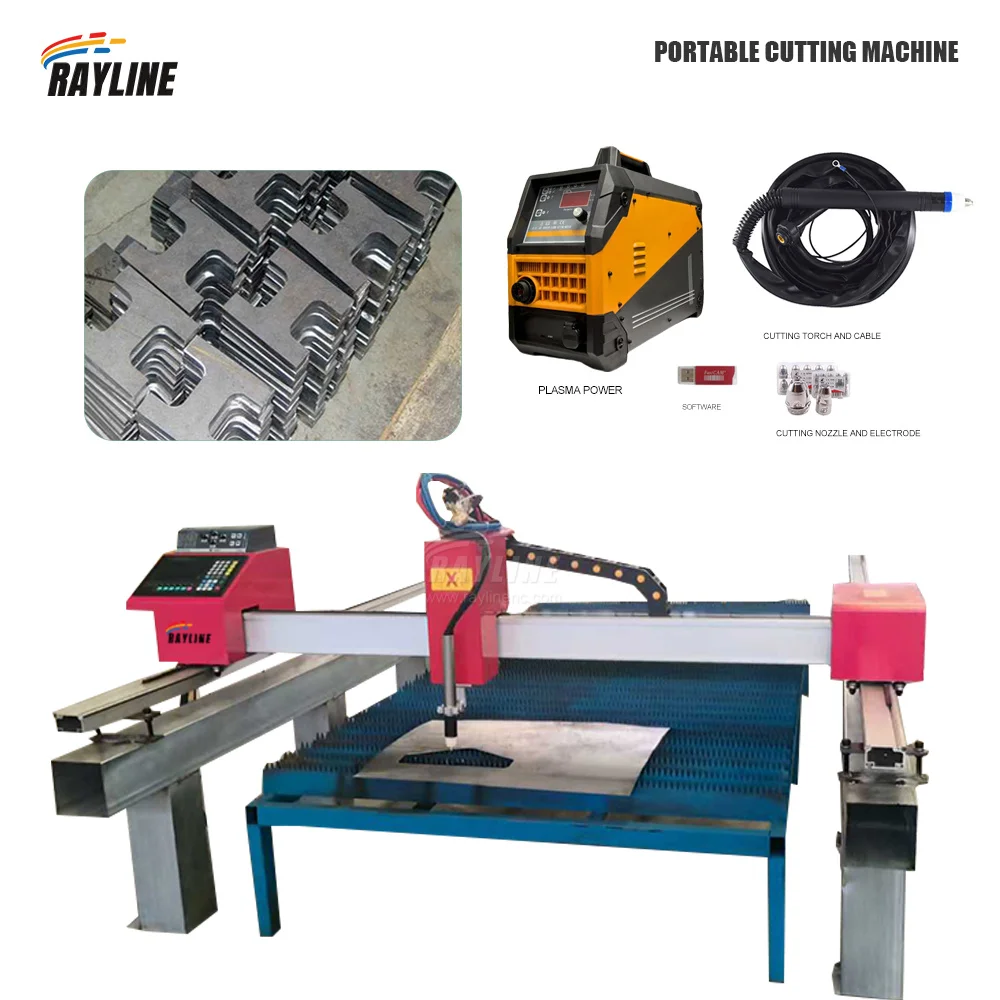 

Недорогая портативная плазменная резательная установка с ЧПУ 2,5*6,0 м, высококачественный портальный плазменный резак для металла