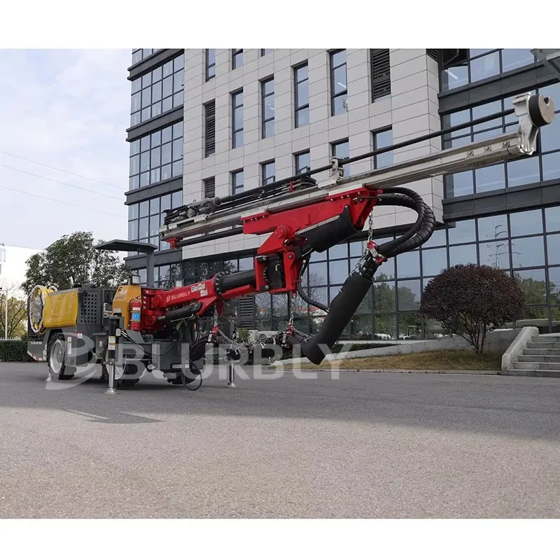 Lithium Battery Underground Gold Copper Mine Tunnel Borehole Bolting Anchor Trolley Intelligent Boring Drilling Rig