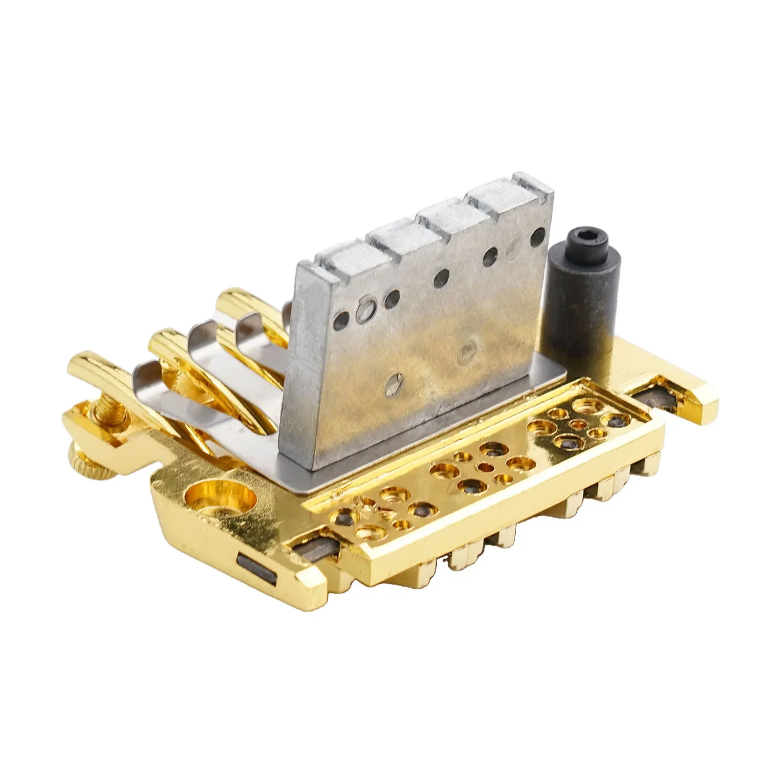 Professional Floyd Rose Style Double Locking Tremolo Bridge Kit 91.2x70mm Zinc Alloy System Black/Silver/Gold Electric Guitars