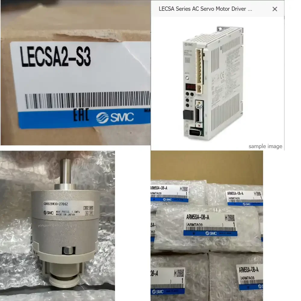 

SMC Original Genuine LECSA2-S3 AC Servo Motor Driver Incremental Type for Industrial Applications New Condition for Pneumatic
