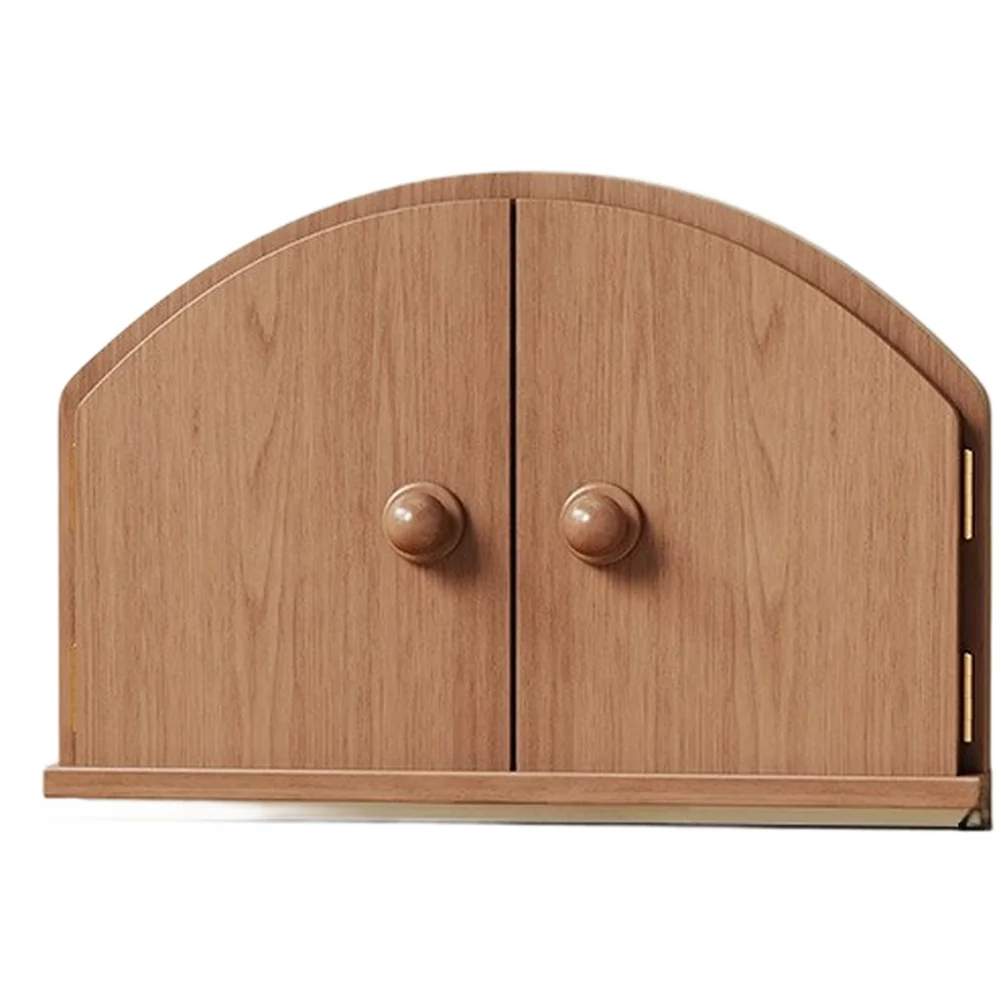 Arch-Profiled Wood Switch Sticker for Standard Wall Outlets and Switches Enhancing Modern Minimalist Interior Aesthetics