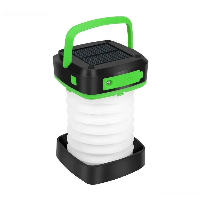 

Camping Led Light Solar Abs Solar Lantern Travel Lanterns Emergency Charging Treasure 3 Lighting Modes Atmosphere Lamp Portable