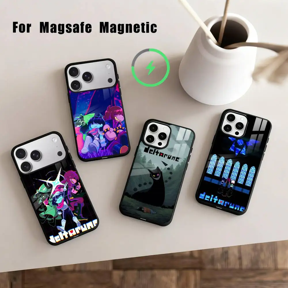

Game D-Deltarune-E Phone Case For iPhone17,16,15,14,13,12,11 Plus,Pro Max Magnetic For Magsafe Wireless Charging