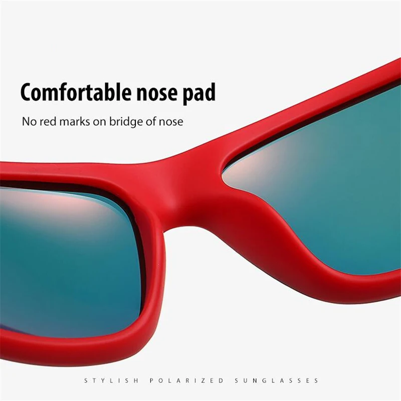 Men Sport Colorful Polarized Sunglasses With Prescription Eyewear Fashion Short-sight Sun Glasses For Man 0 -0.5 -0.75 To -6.0