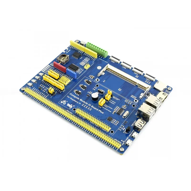 

Compute Module IO Board Plus, for Raspberry Pi CM4S / CM3 / CM3L / CM3+ / CM3+L