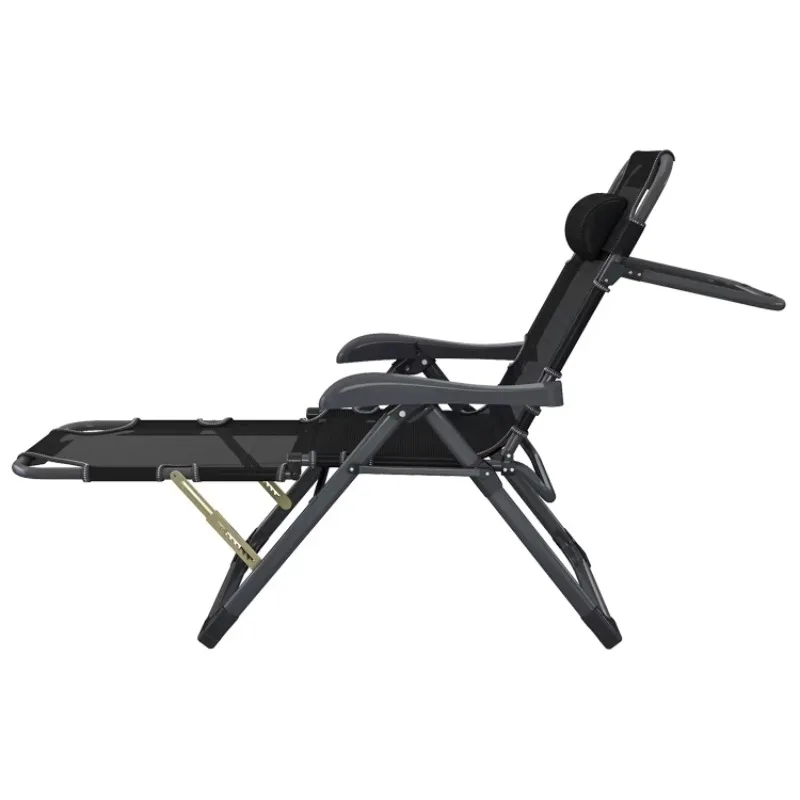Outdoor Lightweight Zero Gravity Beach Chair Garden Metal Portable Folding Chair