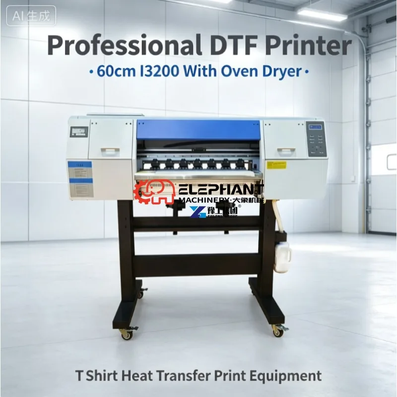 Pet Film Printer With Two Print Heads DTF Printers A3 Size Digital DTF Printers…