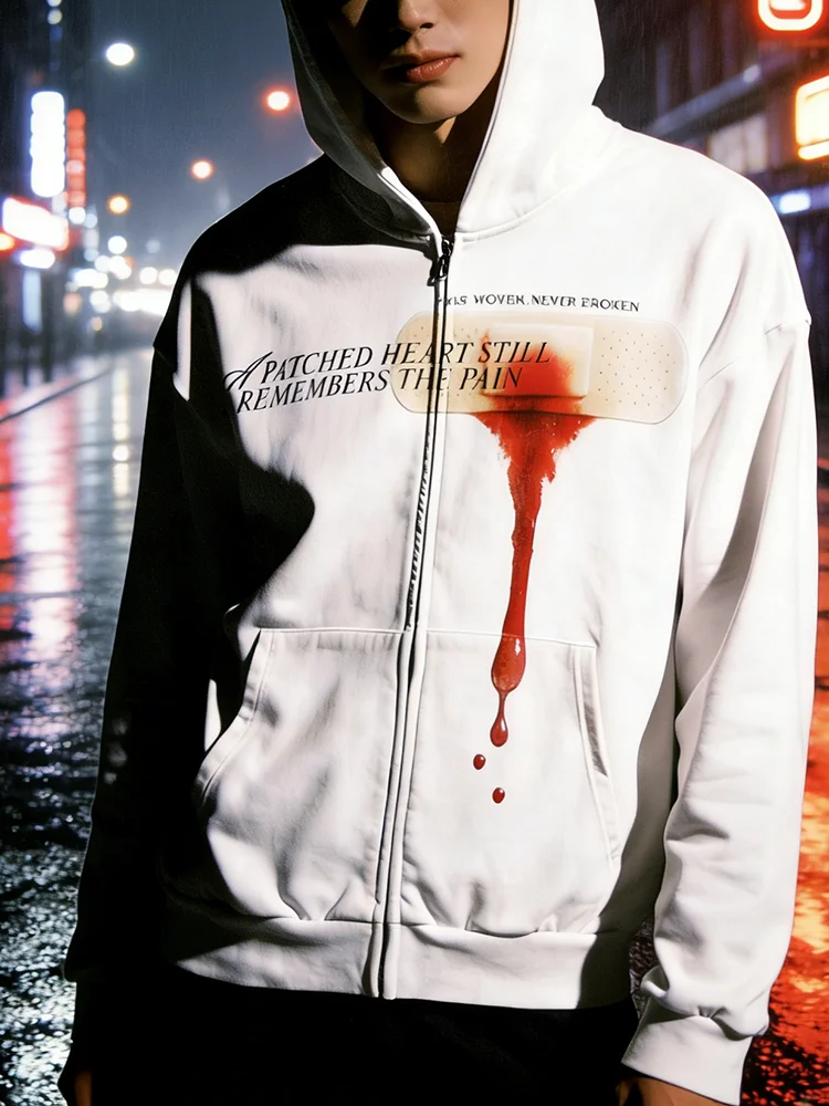 

Худи в стиле Y2K, повседневная унисекс-толстовка в уличном стиле