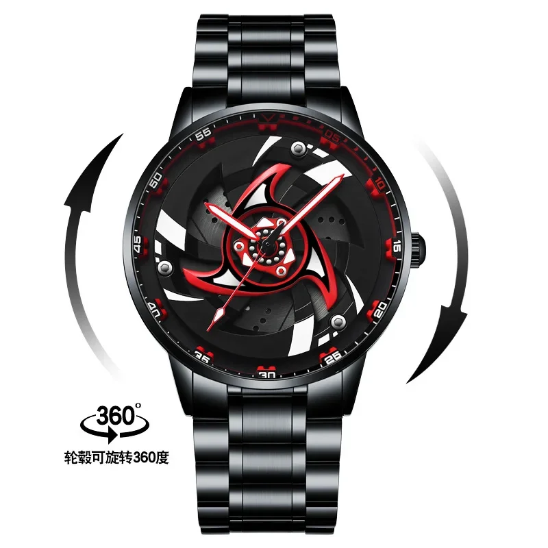 SVJ Men's Rotating Luminous Dukadi Upgraded Version 360 Rotating Waterproof Engine Clutch Wheel Hub Locomotive Soul Machinery