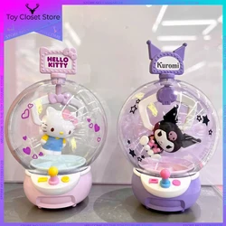 Prawdziwa Anime Anime Anime Anime maszyna do figurka Mini ozdoba pudełko z niespodzianką fajna Cinnamonoll melodia dekoracja pokoju zabawka prezent