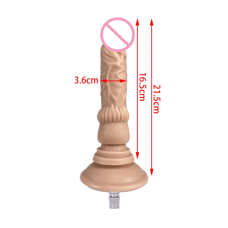 ROUGH BEAST NEW Vac u-lock Connect Dildo Anal Plug for Sex Machine, Love Machine Attachment for Women and Men Sex Product