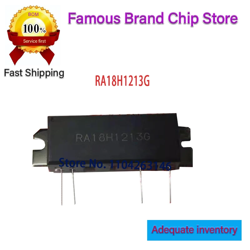 

( 1pcs/Lot) new original RA18H1213G TO-59 RF tube Chipset