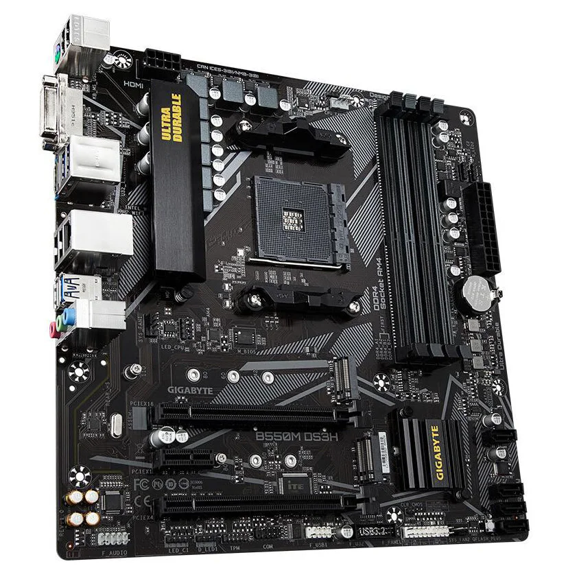 

New giga.byte B550M DS3H Motherboard with AM4