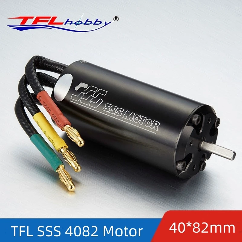 TFL SSS 4082 KV600 KV1600 KV2000 KV2200 KV2600 4 Poles Brushless Inner Rotor Motor for Electric RC Boat/Car/Airplane