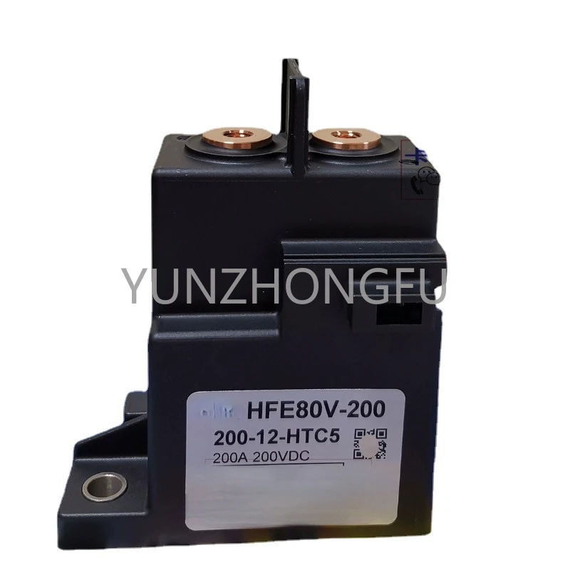 

HFE80V-200/150 200-12 24-HTC5Y high-voltage DC relay 200A150V200V