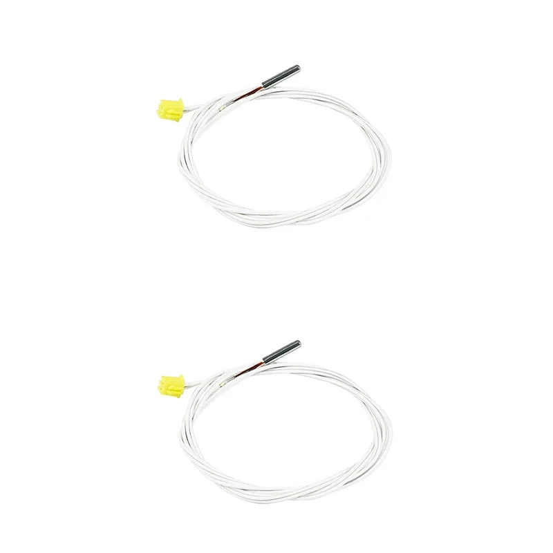 5PCS Original FLSUN V400 Delta 3D Printer Thermistor Temperature Sensor Wire Parts White Line for Aluminum Block Extruder