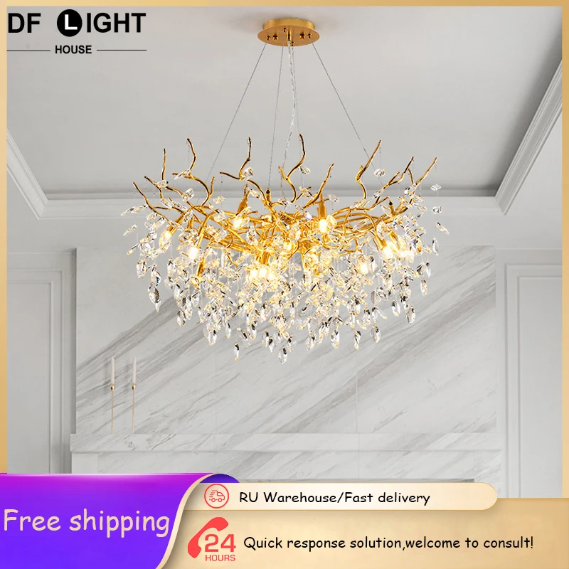 

Modern led lights cozinha chandelier lustre lights for bedroom crystal chandeliers lamparas colgantes para techo home-appliance