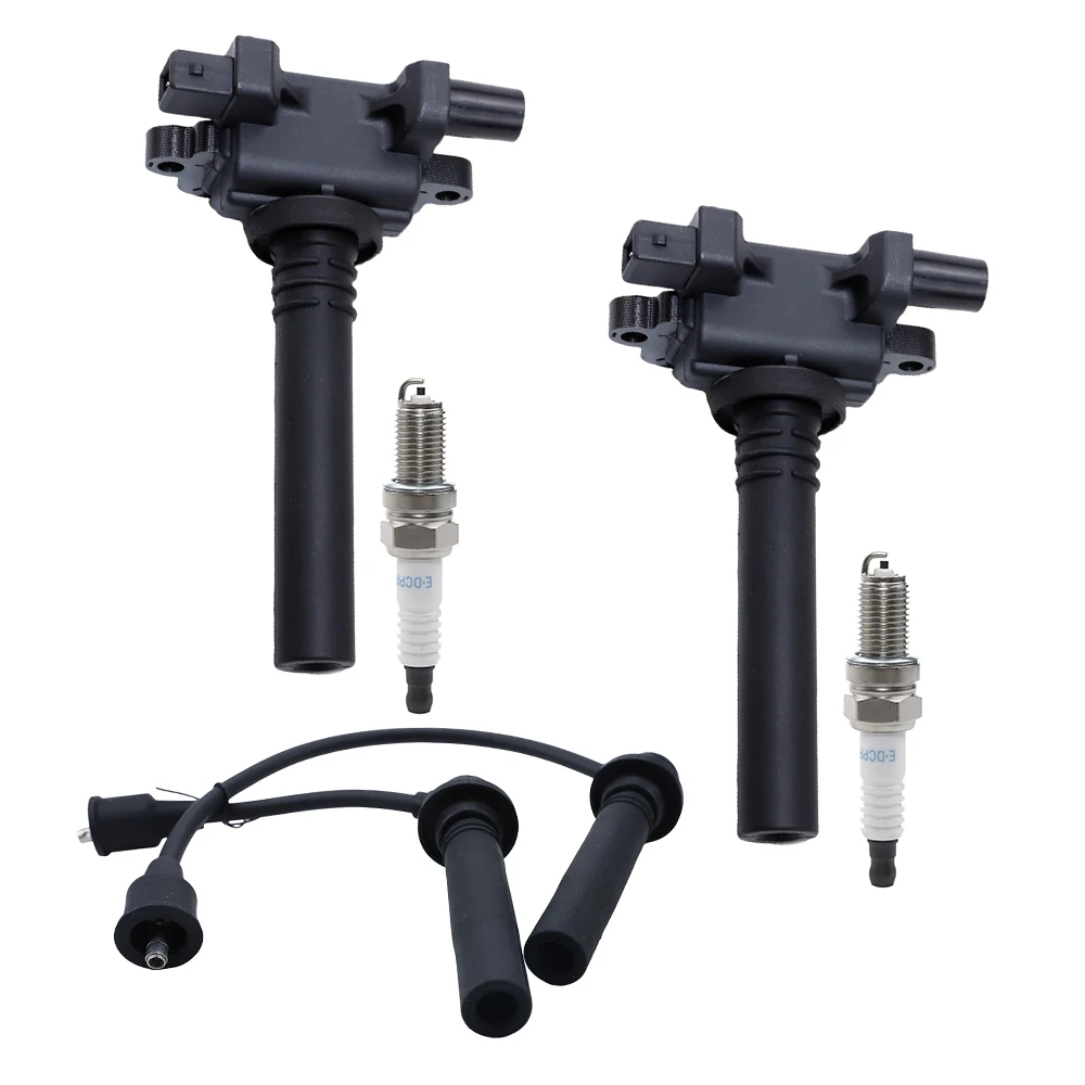 Ignition Coil Spark Plug Wires Kit For CHANGAN BENBEN MINI 1.0L 2009-2017 CHANGAN STAR 2 3 KAICENE OSHAN FENGON 330 370501001