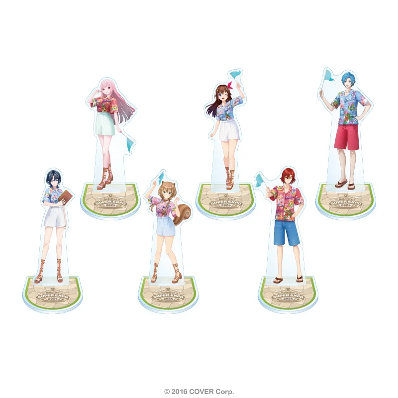 SUPER EXPO 2024 Anime Hololive Acrylic Figure Stand Model  Desk Decor For Fans Friend Gift