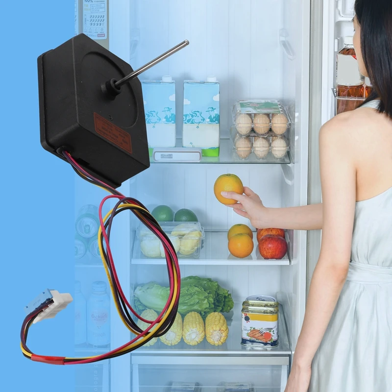 للثلاجة باب قابل للطي الفريزر تيار مستمر مروحة المحرك RDD056X22 EAU 63103002   أجزاء