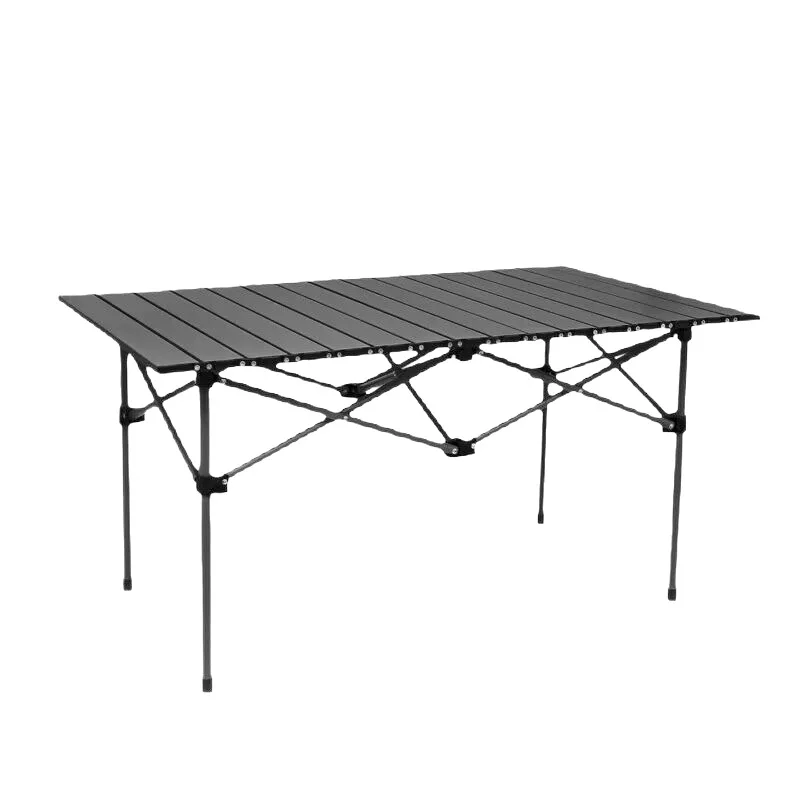 

High Quality Portable Carbon Steel Folding Camping Picnic Table Modern Design for Outdoor Garden & Hotel Use L Size Popular