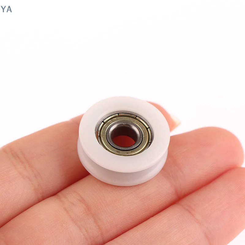 [YA]Moving Door And Window Slide Wheel 626 Bearing Pulley 6*22*7MM Planar Wheel U-shaped Groove Nylon Pad Injection Material