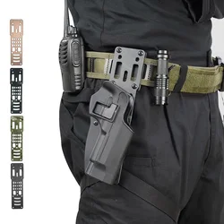 SABADO Adjustable Leg Drop Organizer Tactical Sinking Holster Leg Hanging Extension Plate Metal Modular Holster Adaptor