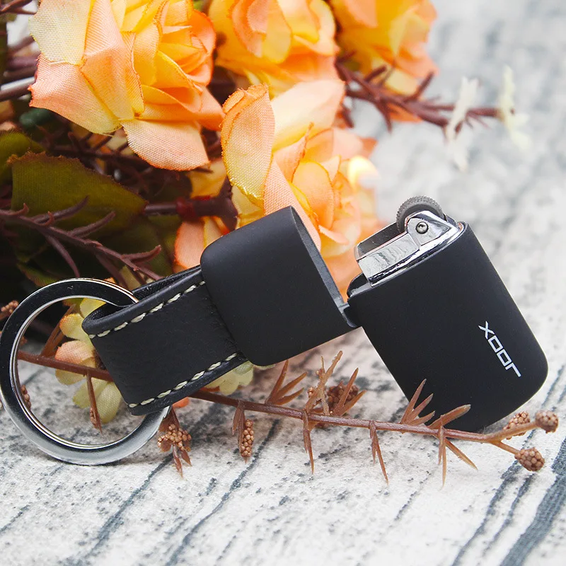 

HOT Metal Mini Grinding Wheel Keychain Lighter Windproof Inflatable Open Fire Portable Cigarette Lighter Outdoor Lighter（No Gas）