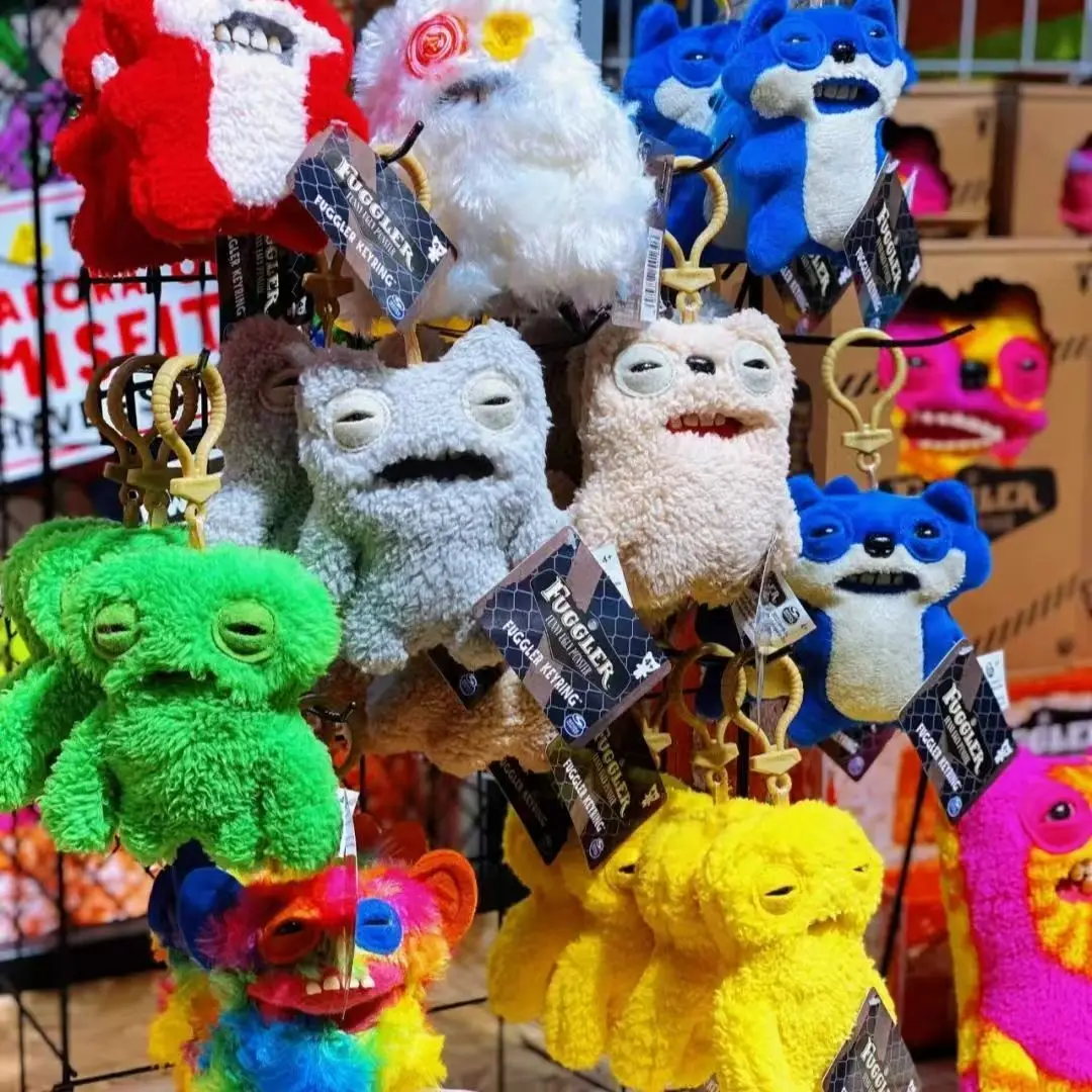 Fuggler Plush Ugly Monster Laboratory Misfits Edition Wide Eyed Weirdo Sasquoosh Rabid Rabbit Old Tooth Toy Birthday Gift
