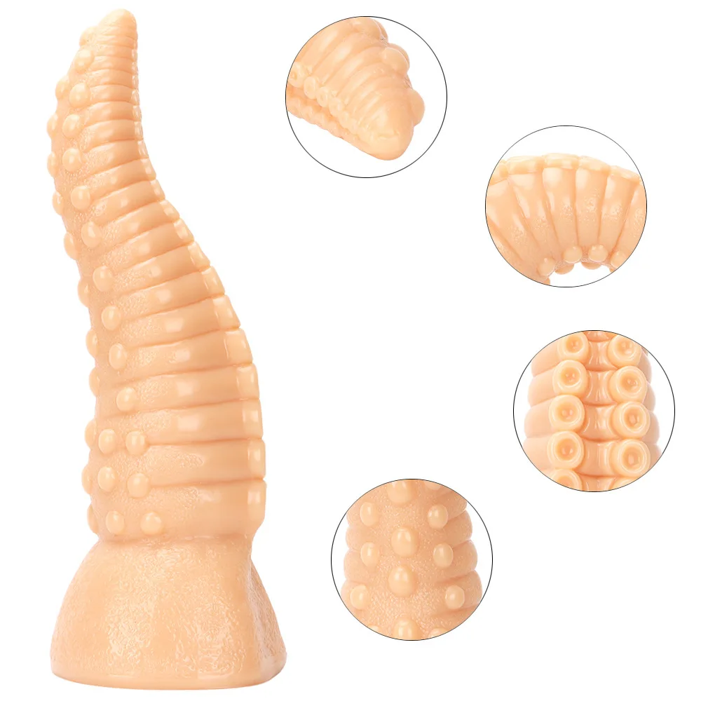 

New 10cm Octopus Tentacle Oversized Anal Plug Male and Female Masturbators Anal Stimulation Expander Adult Sex Toys Sex Shop 18+