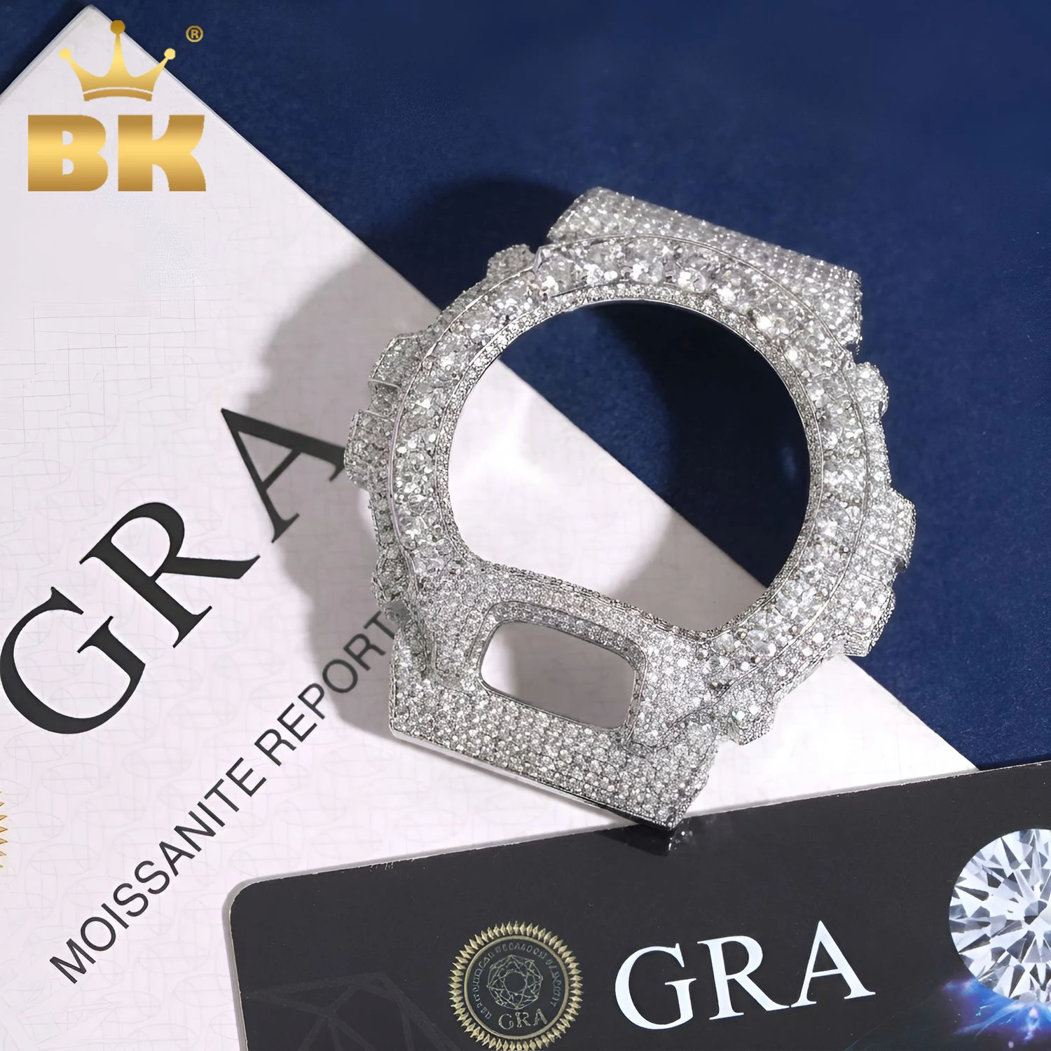 the-bling-king-full-iced-out-moissanit-watch-case-for-dw6900-cubic-zirconia-replacement-cover-hip-hop-luxury-mod-accessory