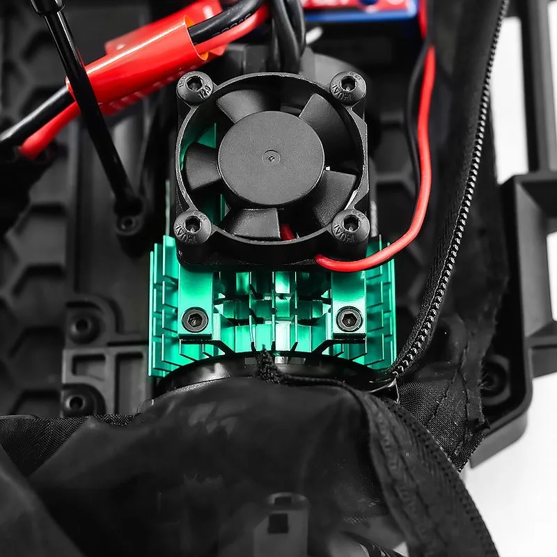 Trxs VXL-3s ESC 고속 방열판용 듀얼 냉각 팬 세트 슬래시/스탬피드 2wd와 호환 가능