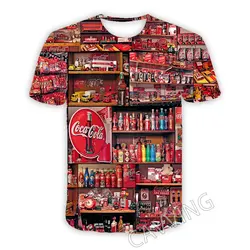 CAVVING 3D Printed Coke Casual T-shirts  Hip Hop T Shirts Harajuku Styles Tops Clothing for Men/women