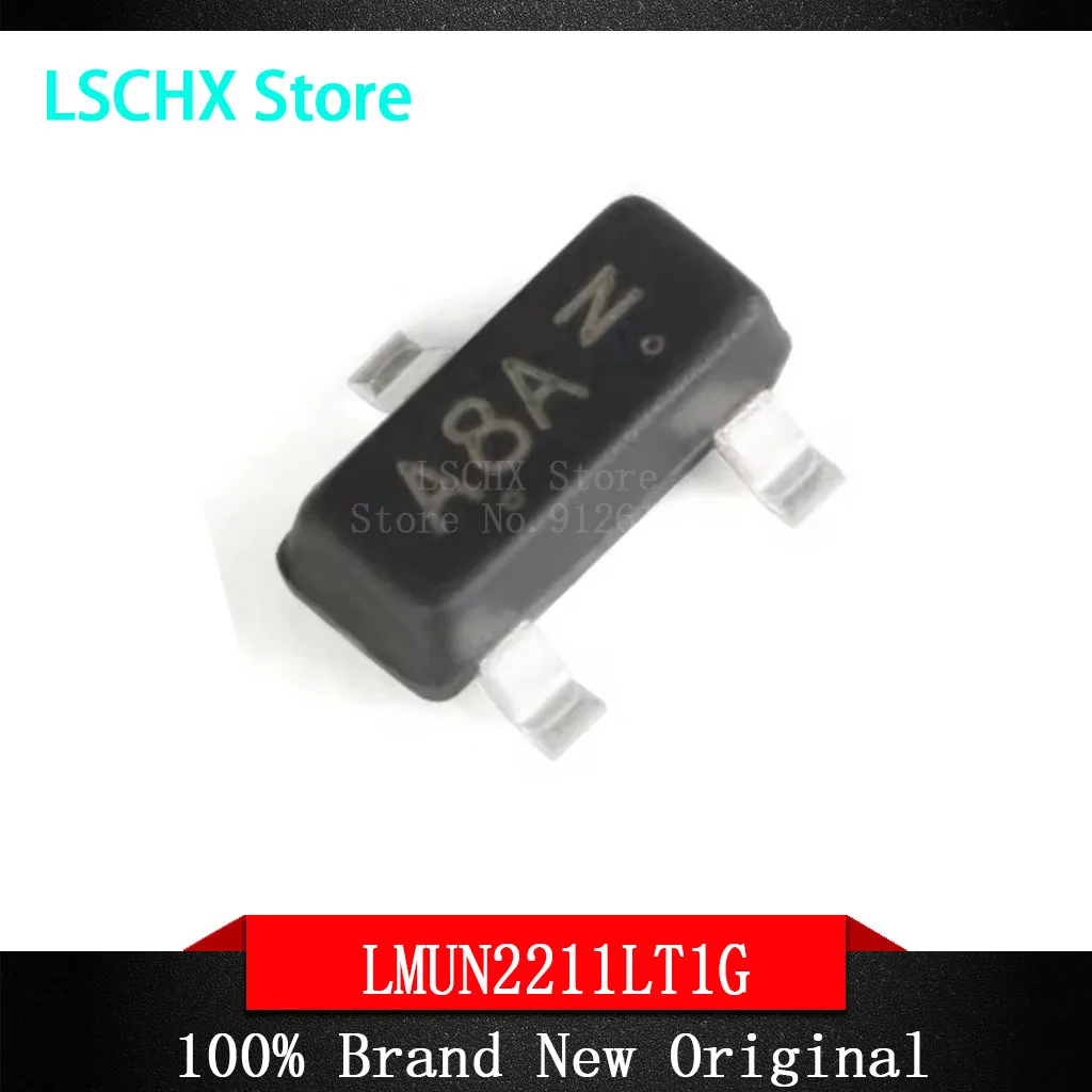 20piece LMUN2211LT1G genuine original screen A8A SOT-23 50V / 100mA SMD transistor