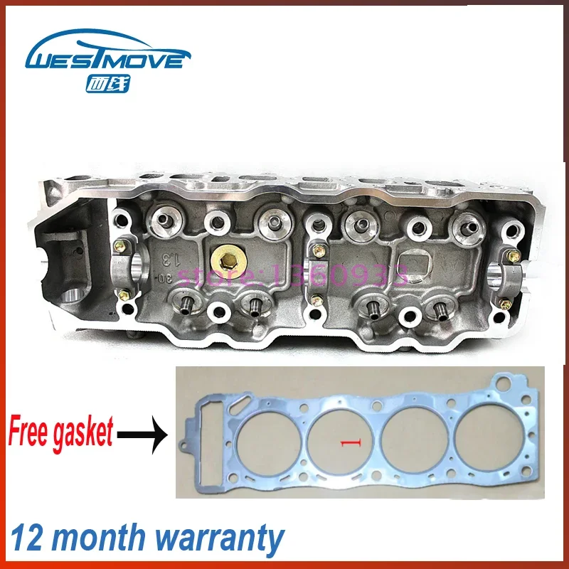 cylinder head for Toyota 4 Runner 4WD Celica Pick-Up Cressida Land Cruiser 70 2.4L 2366cc 8V 85-95 engine  22R 22REC 11101-35080