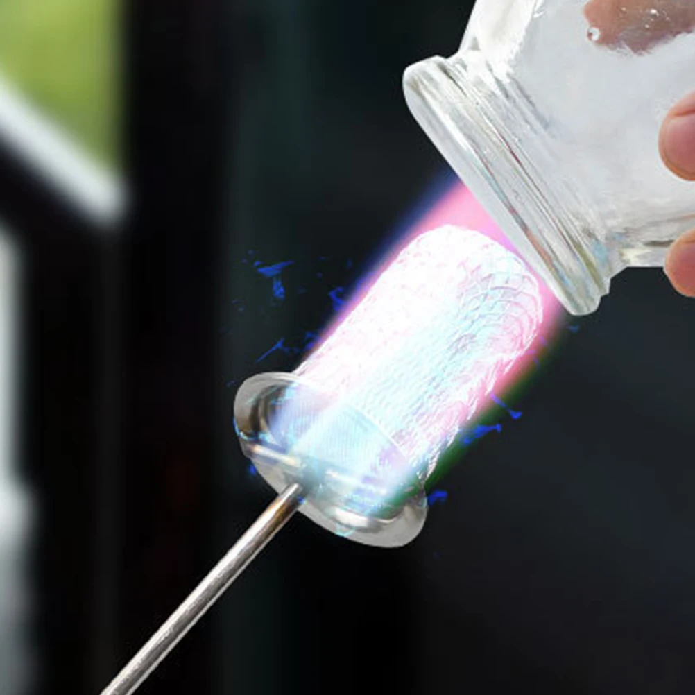 

2pcs Cupping Igniter Fire Rods Metal Tools Massage Salon Durable Safe Non-Conductive Handle Home Bath Massaging Tool