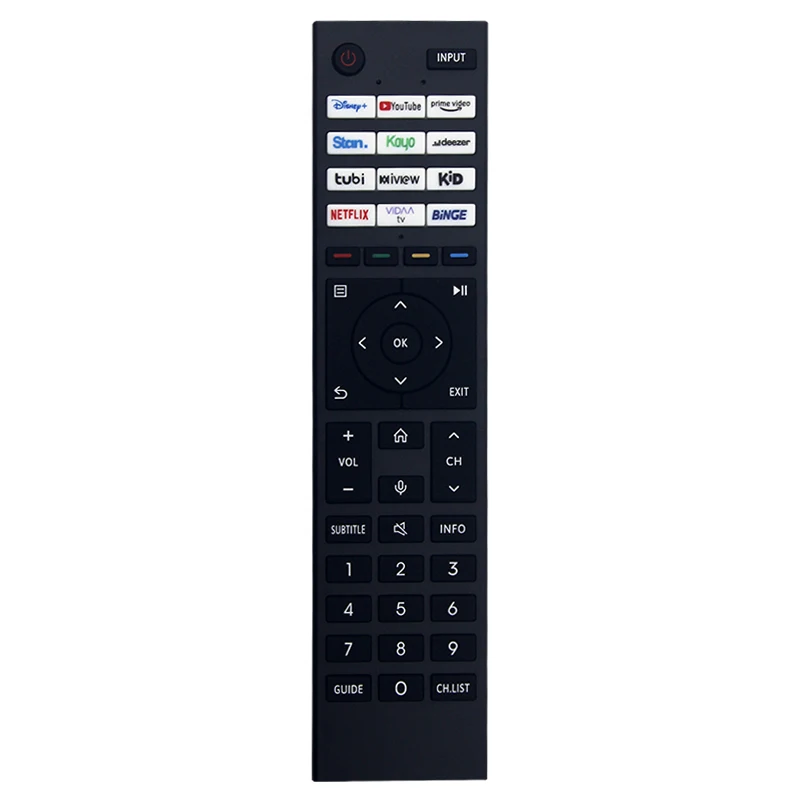 

Совместим с пультом дистанционного управления Toshiba TV CT-95076. БЕЗ голоса.