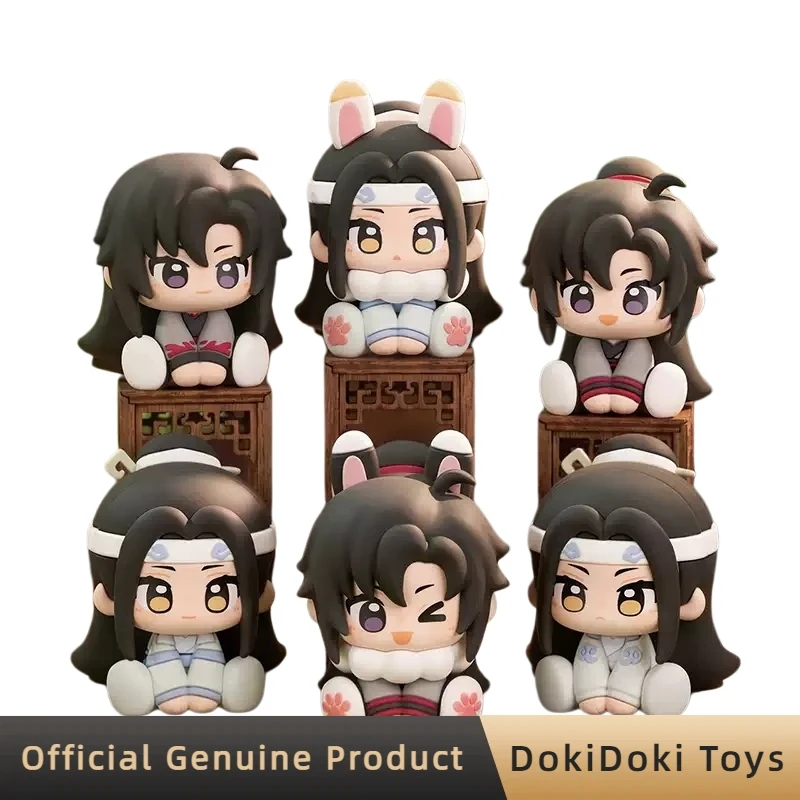 Genuine Mo Dao Zu Shi Yunshen Yimeng Series Blind Box Sitting Figurine Doll Anime Peripheral Collect Desktop Ornament Toys Gift view 6