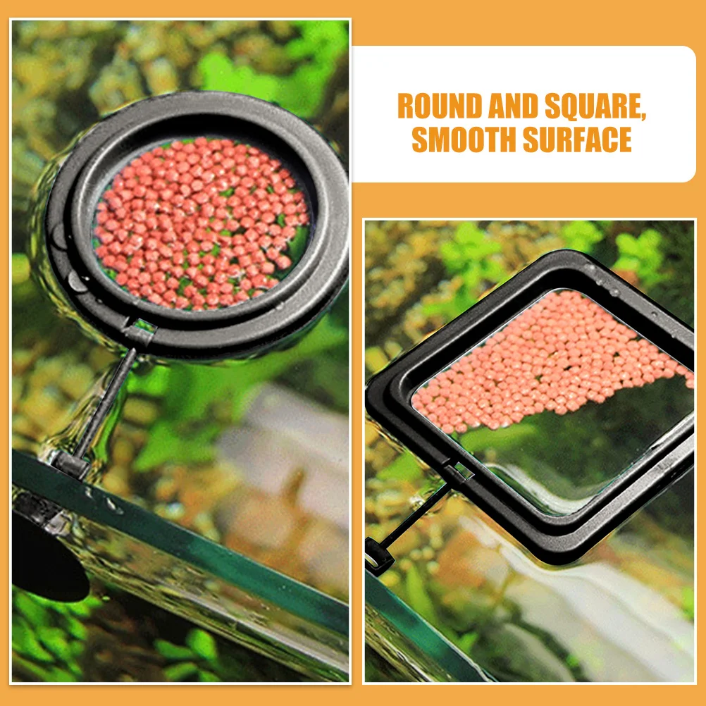 

Suspension Feeding Ring Aquarium Tank Floating Rings Food for Fish Betta Accessory Circles Tool