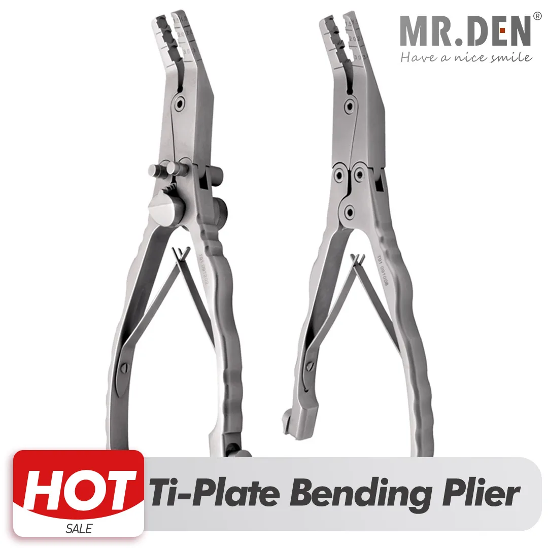 High Quality Dental Basic set Titanium Plate Bending Plier Pliat Forming Forcep Dental Implant Instruments