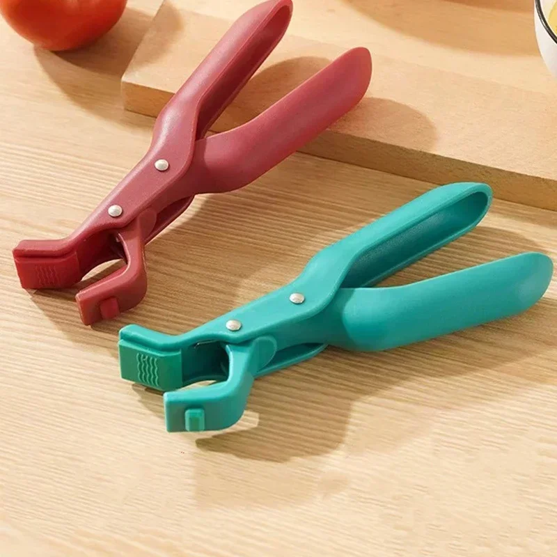 Anti-scald Clip Silicone Kitchen Anti Scald Plate Bowl Dish Pot Holder Anti-hot Clip Lifter Kitchen Accessories Gadget