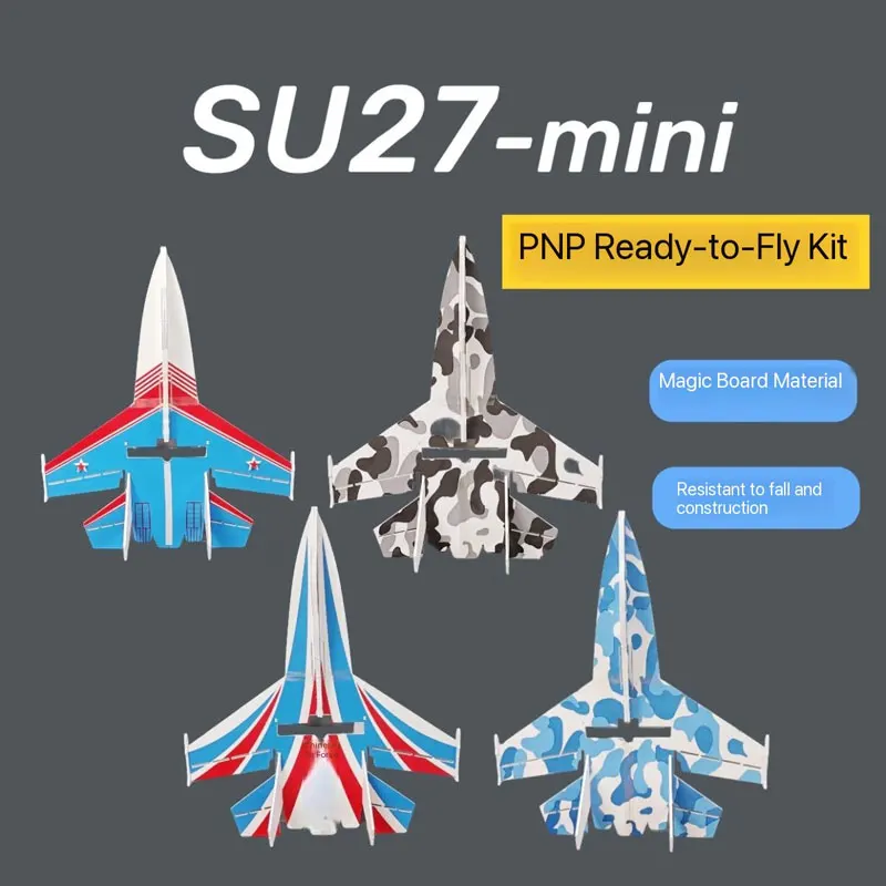 

Model airplane remote control fixed wing Su27mini beginner training aircraft, crash resistant magic board aircraft, glider