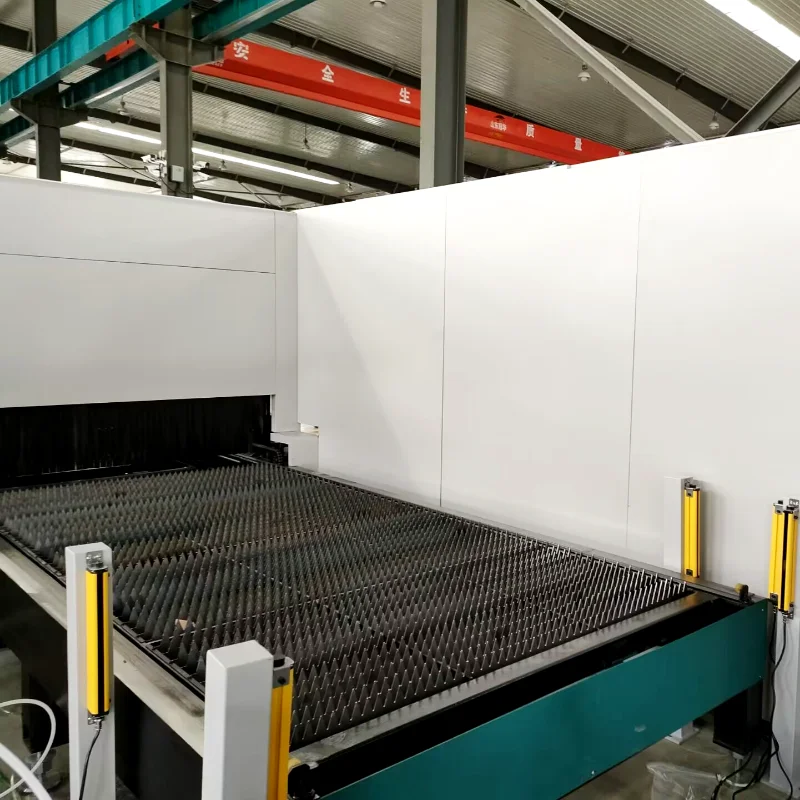 2024 LXSHOW Laser 40GP 3000w 6000w 12000w Laser Cutting Machine Brake Press Machines Metal Processing Automatic For Good Sale