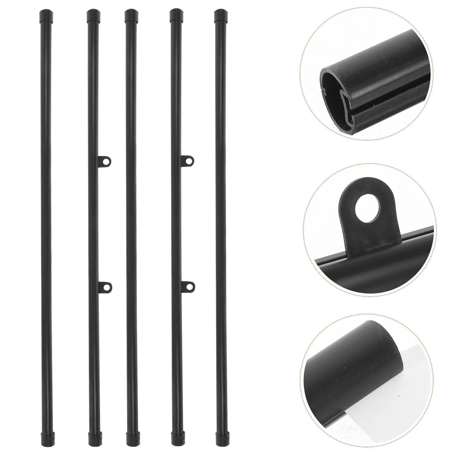 

1Set Wear-Resistant ABS Painting Scroll Hanger Easy Photo Poster Change Smooth Edge Wall Decor for Room Office Restaurant Bar