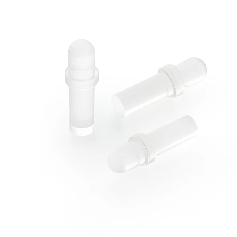 50pcs/lot High Transmittance 3mm Light Guide Clear Plastic Domed Head 3MM LED Light Pipes PLP1-750