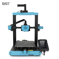 Sovol SV07 Klipper Direct Drive Extruder 3D Printer Print Speed 250mm/S FDM Auto Leveling 32 Bit Silent Board Impresora 3d